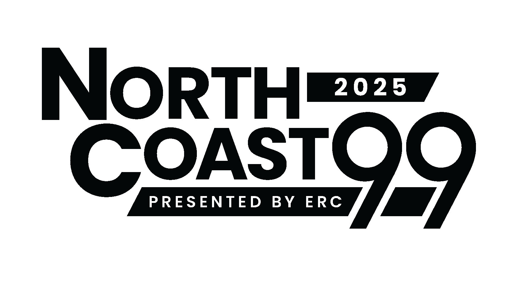 NorthCoast 99 2025, Presented by ERC logo